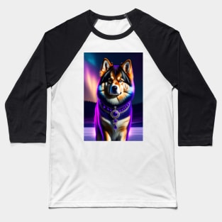 Discover the beauty of Finnish Lapphund in art form Baseball T-Shirt